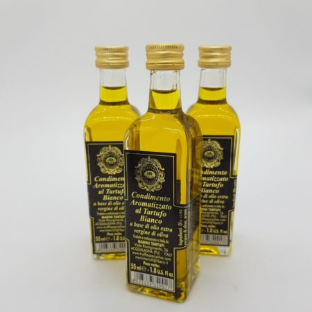 Truffelolie met witte truffel aroma uit Acqualagna le Marche
