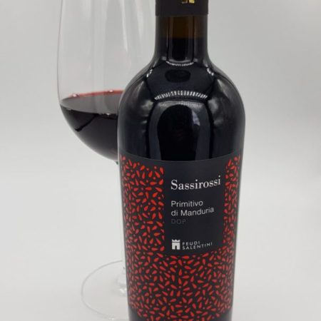 Sassirossi Primitivo di Manduria Feudi Salentini top wijn uit Puglia