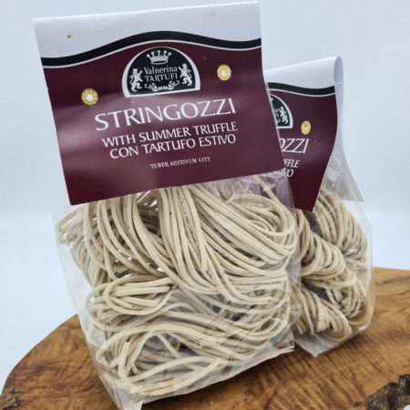 Stringozzi al tartuffo, truffelpasta uit Umbrië