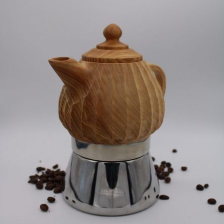 Italiaanse Percolator met houten kan