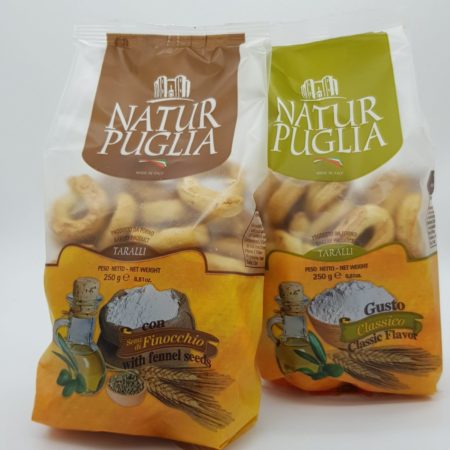 Taralli uit Puglia traditioneel zuid Italiaanse crackers