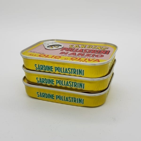 Sardientjes op olie van Pollastrini