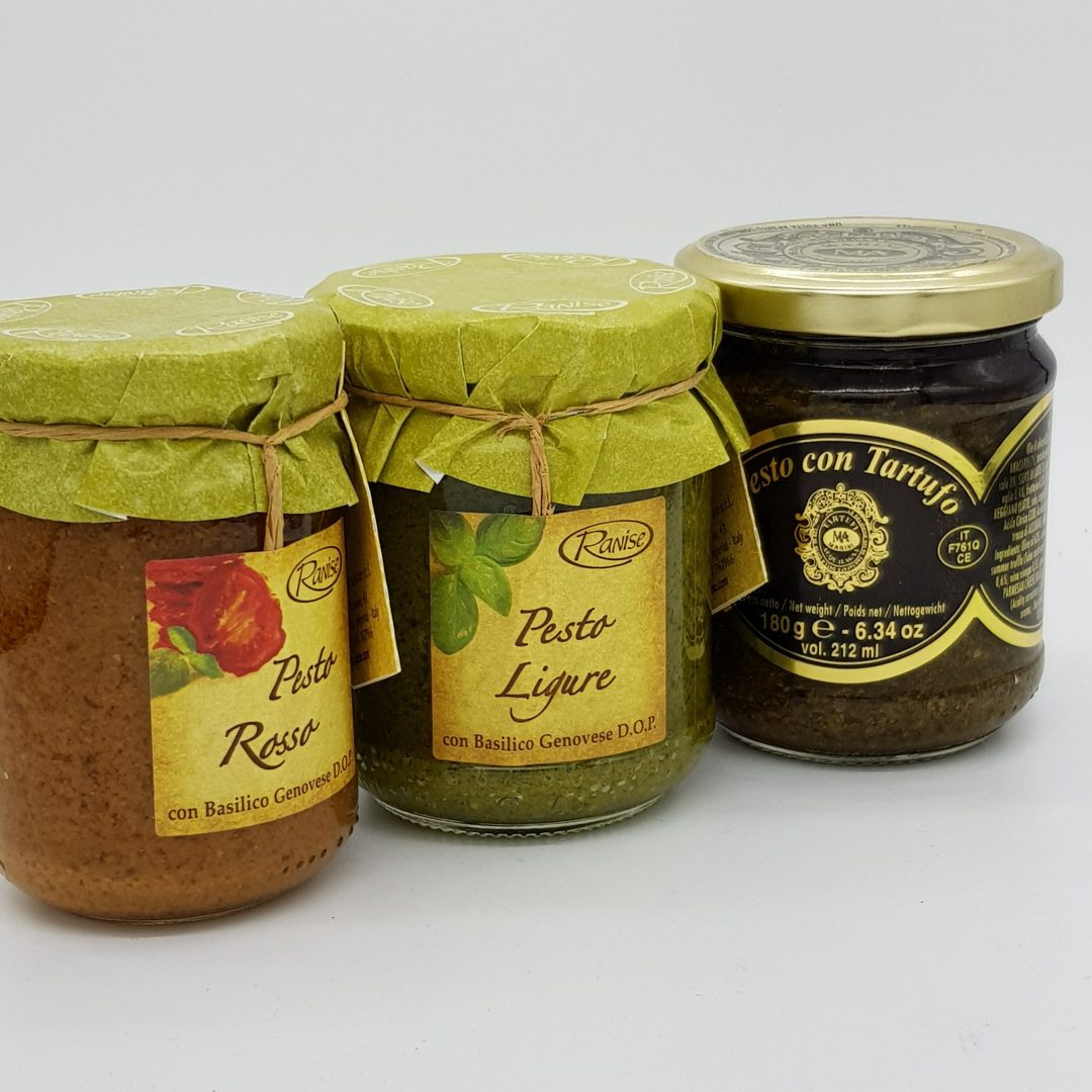 Pesto-pakket-tri-colore Pesto pakket tri colore