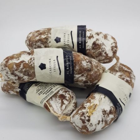 Salami met Barolo uit Piemonte zeer fijne smaak