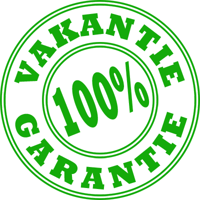 100 procent vakantie garantie