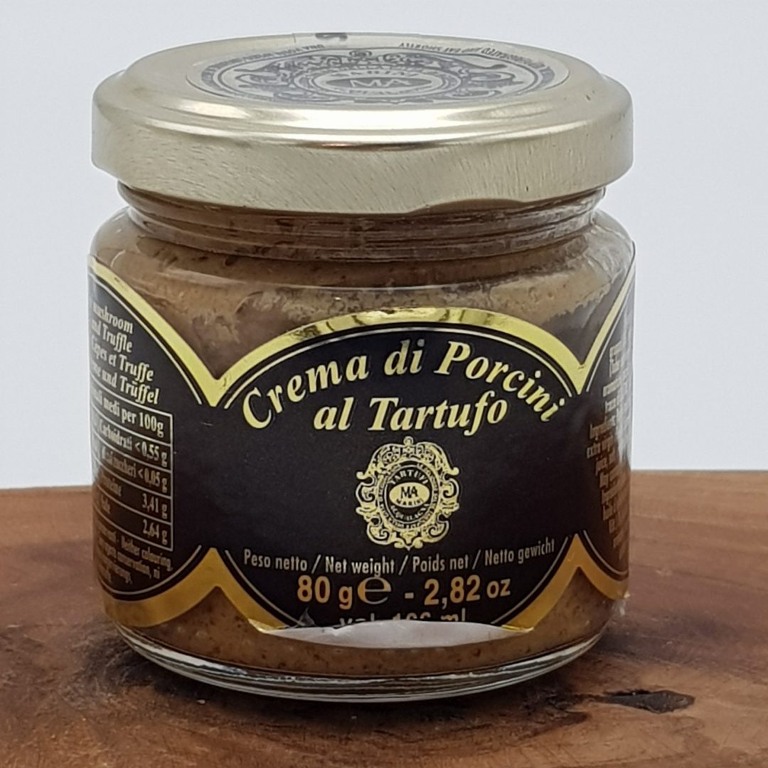 Porcini-met-truffel-saus-een-top-product-uit-Italie Porcini met truffel saus een top product uit Italie