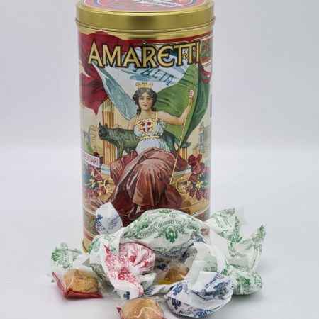 Amaretti koekjes mix in retro blik