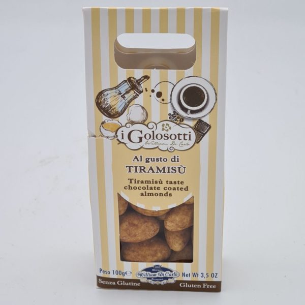 Italiaanse amandelsnoepjes met chocolade confetti al Tiramisu 1