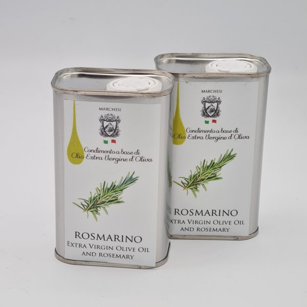 Marchesi extra vergine olijfolie met rozemarijn aroma
