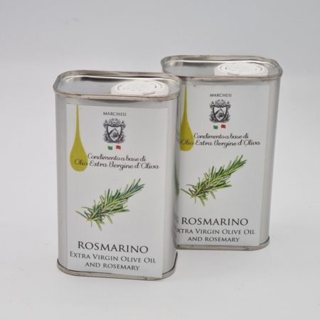 Marchesi extra vergine olijfolie met rozemarijn aroma