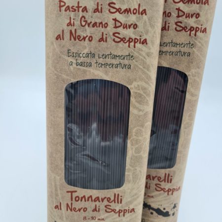 Inktvis pasta uit Italie Tonnarelli al Nero di Seppia