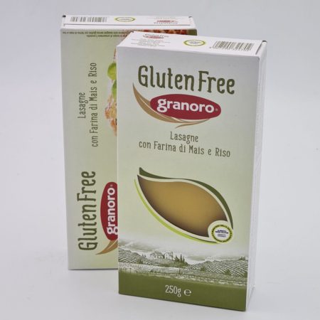 Glutenvrije lasagna bladen van Granoro heerlijk