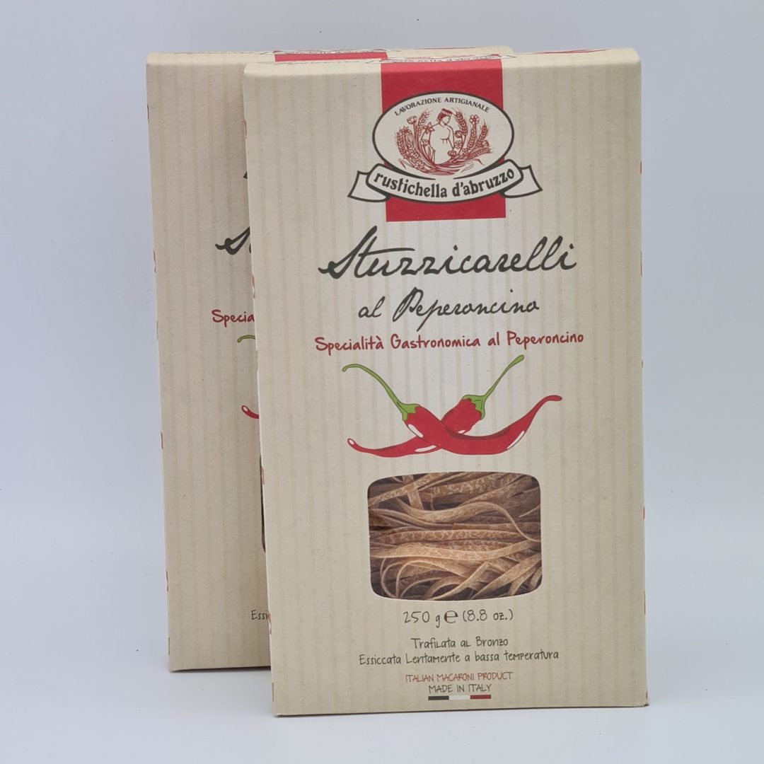 stuzzicarelli-pasta-al-peperoncino-van-Rustichello-d'Abruzzo stuzzicarelli pasta al peperoncino van Rustichella d'Abruzzo